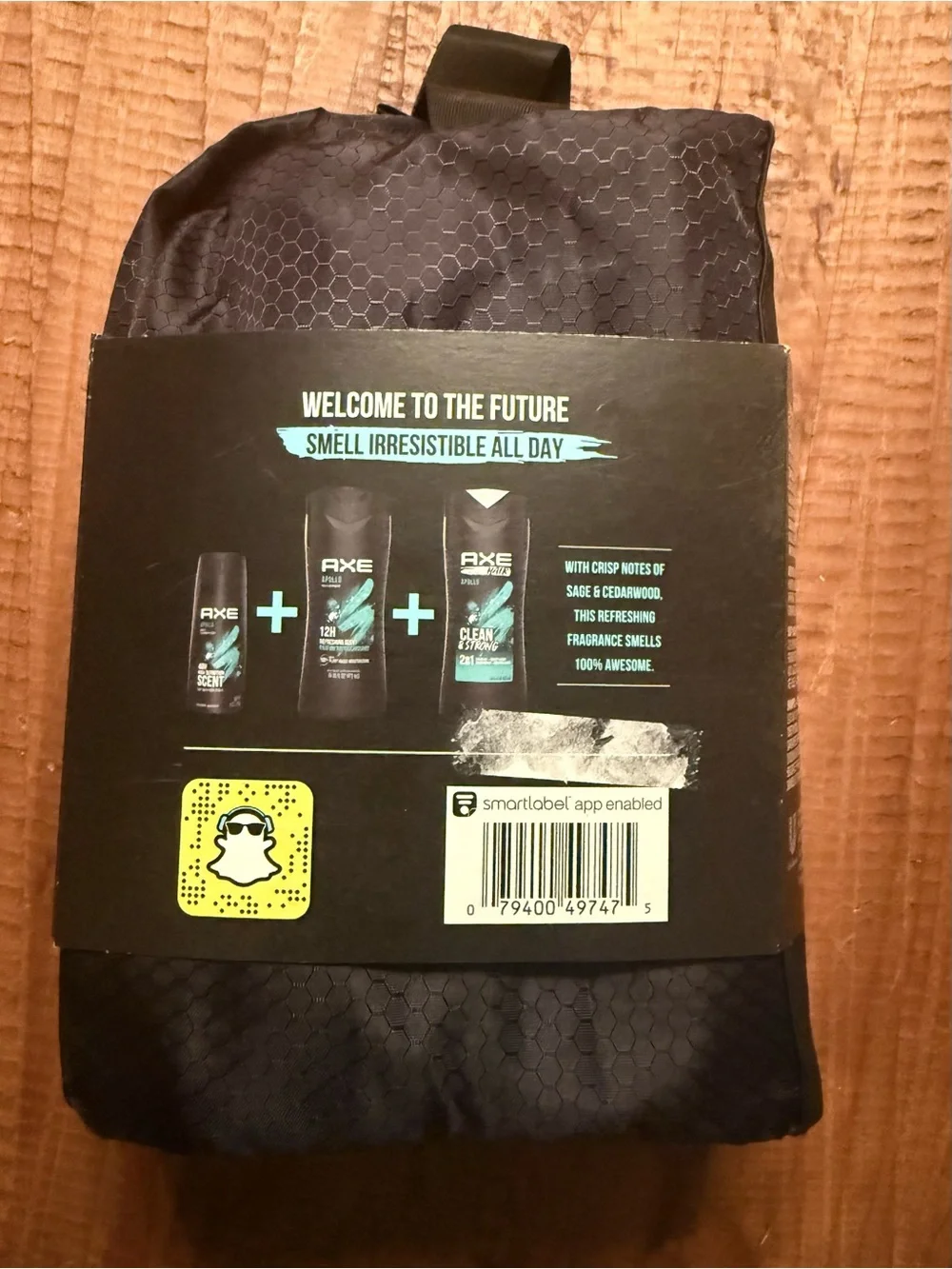 Axe apollo scented